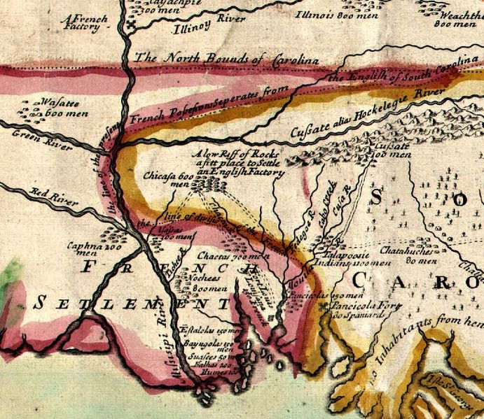 Mississippi Chickasaw 1711