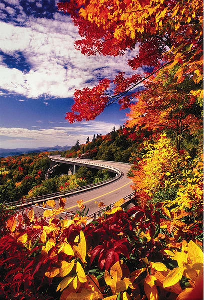 Blue Ridge Parkway in Fall